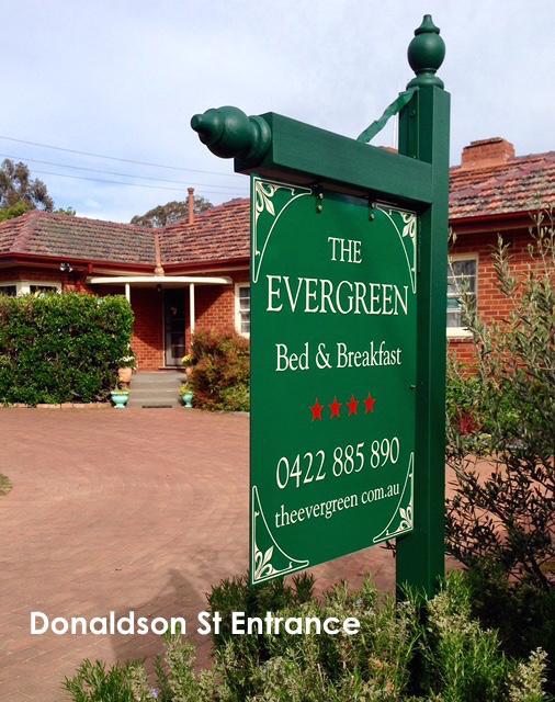 The Evergreen Bed And Breakfast Camberra Exterior foto